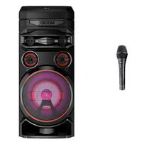 Torre de Som LG Xboom RNC7 Karaoke Star Super Bass Boost Iluminacao Multicor Party (com Microfone) 220V - RNC7.Dperllk