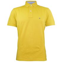 Camiseta Tommy Hilfiger Polo Masculino MW0MW03549-708 M Amarelo