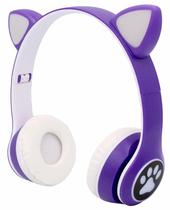 Fone de Ouvido Cat Ear VIV-23M Bluetooth - Violet