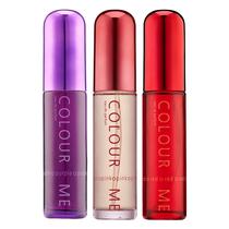 Perfume Kit Colour Me Red/Pink/Purple Edp 50ML - Feminino