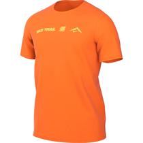 Camiseta Nike Masculino Trail s Laranja - FN0825893
