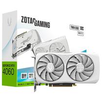 Placa de Vídeo Zotac Gaming Twin Edge Oc White 8GB Geforce RTX4060 GDDR6 - ZT-D40600Q-10M