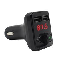 Transmissor FM G29 para Carro / Dual USB / Quick Charge / Bluetooth / MP3 Player - Preto