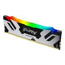 Mem DDR5 32GB 6400 Kingston Fury Renegade RGB Silv