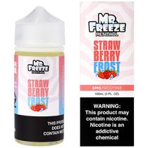 Essencia para Vaper MR. Freeze Juice Strawberry Frost 6MG 100ML