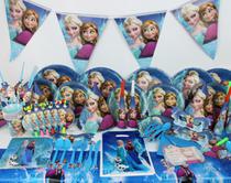 Kit para Aniversarios Frozen 14 Pecas X 10 Unidades