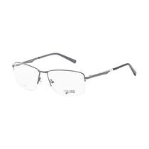 Armacao para Oculos de Grau Visard A2371 C1 Tam. 60-17-142MM - Preto/Prata