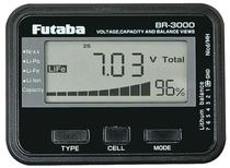 BR3000 Battery Checker Futaba FUTM4166