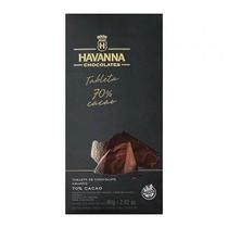 Barra Chocolate Havanna 70% Cacao 80G