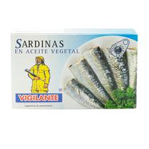 Sardinas Vigilante En Aceite Vegetal 120G