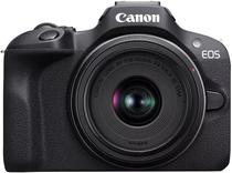 Camera Canon Eos R100 RF-s 18-45MM F4.5-6.3 Is STM Kit - Black