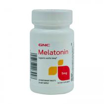 Melatonina 5 MG & Calcium 44MG 21 Tabletes Vegetarianos GNC