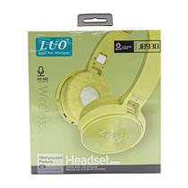 Fone de Ouvido Bluetooth Luo LU-JB930 com Microfone - Amarelo