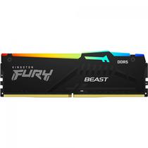 Memoria DDR5-32GB 5200 Kingston Fury Beast Black RGB KF552C40BBA-32