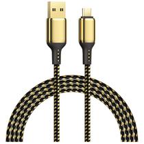 Cabo Wiwu GD-102 USB-A A USB-C 3M - Golden/ Black