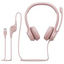 Fone Logitech H390 c/Microfone USB 981-001280 Pink