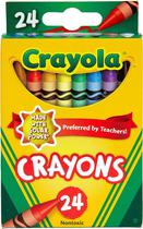 Giz de Cera Crayola Crayons 52-3024 (24 Unidades)
