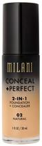 Base Liquido Milani Conceal + Perfect 2 En 1 02 Natural - 30ML