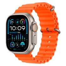 Apple Watch Ultra 2 MREH3LW/A Celular + GPS Caixa Titanio 49MM - Oceano Laranja