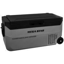 Caixa Termica para Automovel Megastar CB45 de 45 Litros - Cinza/Preta