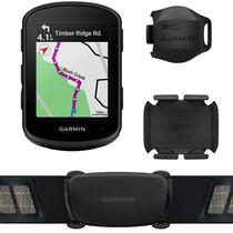 GPS Garmin Edge 840 Bundle 010-02695-12 com Tela de 2.6"/Wi-Fi/Bluetooth/IPX7 + Sensor - Preto