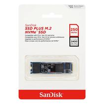 SSD Sandisk Plus SDSSDA3N-250G-G26 - 250GB - 2400MB/s - M.2 Nvme