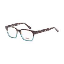 Armacao para Oculos de Grau Bellagio 805 C-01 Tam. 55-18-140MM - Animal Print/Azul