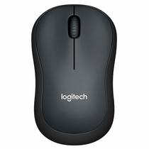 Mouse Logitech M220 Silent Wireless - Preto / Cinza 910-006127