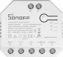 Interruptor Smart Sonoff 2-Gang Wi-Fi DUALR3