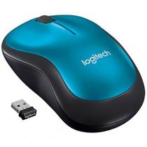 Mouse Logitech M185 Wireless Preto/Azul