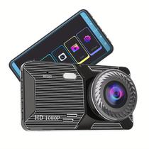 Camera DVR para Carro Blackbox K0171 Dual Lens H039 / HD / 4" / 170O / Sensor / Microfone / 5MP / 5V / 2A / 300MAH - Preto