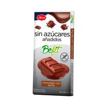 Tableta Chocolate Con Leche Sin Azucares Anadidos Befit 75GR