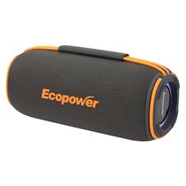 Speaker Ecopower EP-2560 - USB/Aux/SD - Bluetooth - 30W - Preto e Laranja