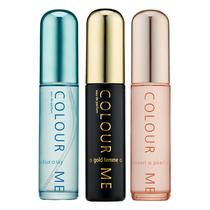Perfume Kit Colour Me Gold/Pearl/SKY Blue Edp 50ML - Feminino