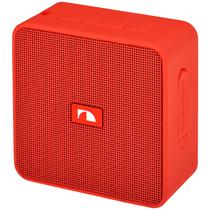 Speaker Nakamichi Cubebox 5 Watts com Bluetooth e Auxiliar - Vermelho