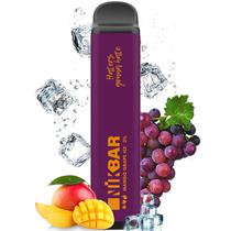 Vape Nikbar 1000 Descartavel com Zero Nicotine -Mango Grape Ice