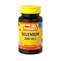 Vitamina Sundance Selenium 200 MCG 60 Comprimidos