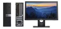 Desktop Dell SFF Optiplex 3040 i3-6100/8GB/256 SSD/W10P + Monitor Dell 22"