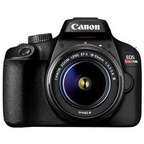 Camera Canon Eos Rebel T100 18MP Wi-Fi com Lente Ef-s 18-55 MM III - Preta