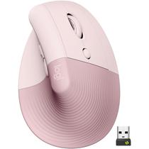 Mouse Logitech Lift Vertical Ergonomico Bluetooth - Rosa (910-006472)