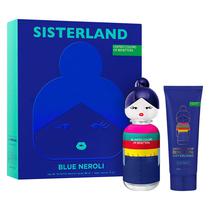 Perfume Kit Benetton Sisterl Blue Neroli 80ML+Bo - Cod Int: 77383