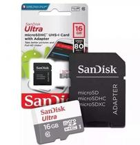 Cartao de Memoria 16GB Sandisk Ultra Classe 10 80MB SD Card