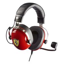 Fone de Ouvido Gamer Thrustmaster T-Racing Scuderia Ferrari Edition - Preto/Vermelho