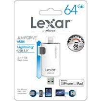 Lexar Jumpdrive 64GB M20I iPhone USB 3.0 LJDM20I-64GBBNL