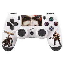 Controle para Console Play Game Dualshock - Bluetooth - para Playstation 4 - God Of War Sparta - Sem Caixa