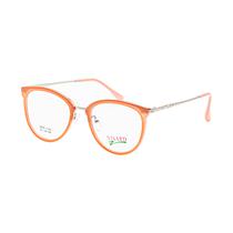 Armacao para Oculos de Grau Visard TR1705 C4 Tam. 50-14-140MM - Laranja/Prata