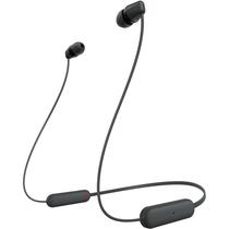 Fone de Ouvido Sony In-Ear WI-C100 Bluetooth - Preto