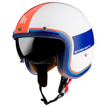 Capacete MT Helmets Le Mans 2 SV Tant D15 - Aberto - Tamanho s - com Oculos Interno - Gloss Pearl Red
