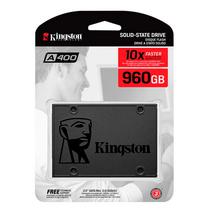 SSD Kingston A400, 960GB, 2.5", SATA 3, Leitura 500MB/s, Gravacao 450MB/s, SA400S37/960G