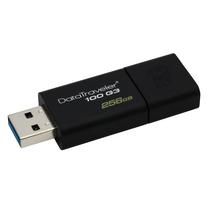 Pendrive Kingston Datatraveler 100 G3 256GB USB 3.0 - DT100G3/256GB